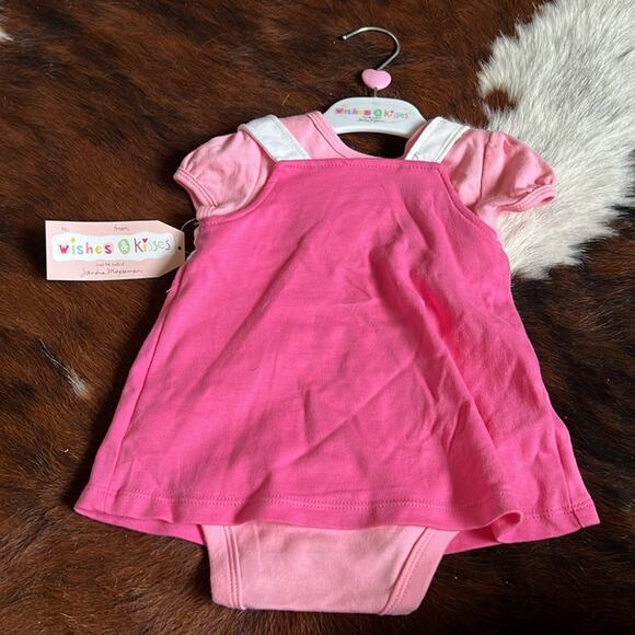 Wishes & Kisses 3-6 month outfit - Picture 2 of 2